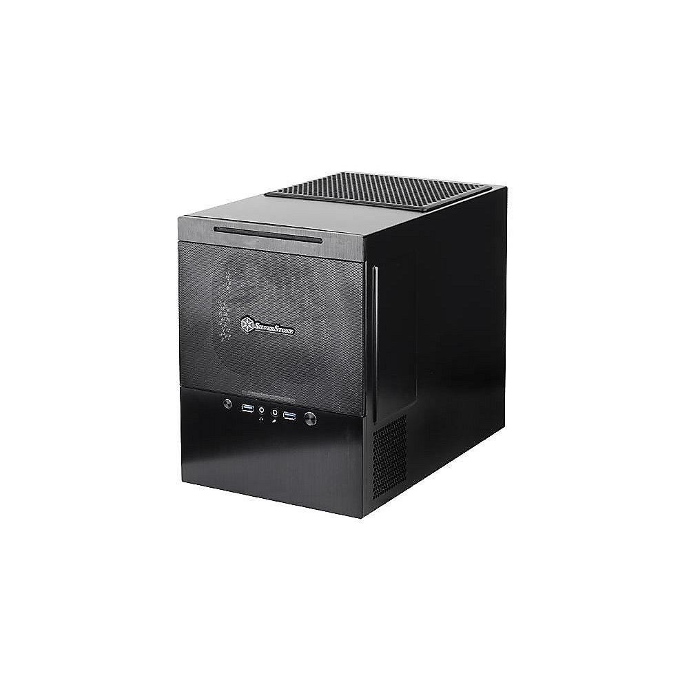 SilverStone Sugo SFF Mini ITX Gehäuse SST-SG10B USB 3.0 schwarz