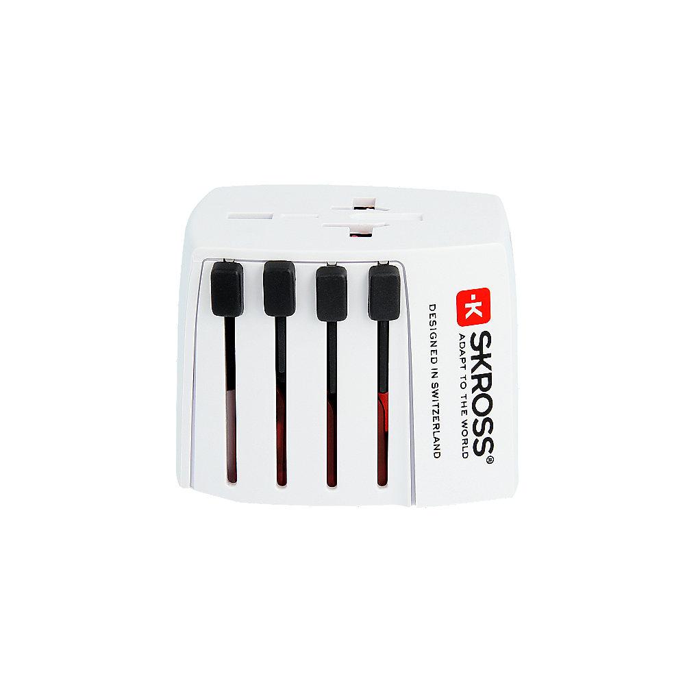 SKROSS World Adapter MUV USB 2-polig (2.5A) Reiseadapter, SKROSS, World, Adapter, MUV, USB, 2-polig, 2.5A, Reiseadapter