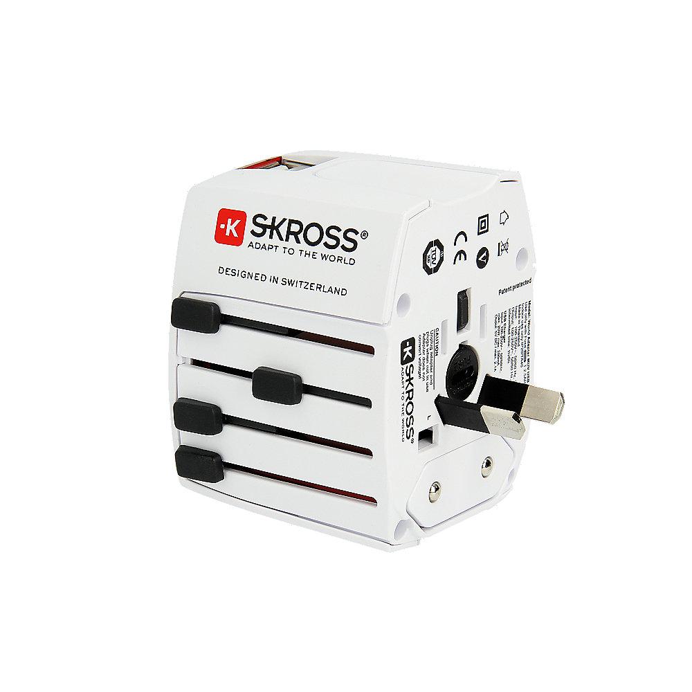 SKROSS World Adapter MUV USB 2-polig (2.5A) Reiseadapter, SKROSS, World, Adapter, MUV, USB, 2-polig, 2.5A, Reiseadapter