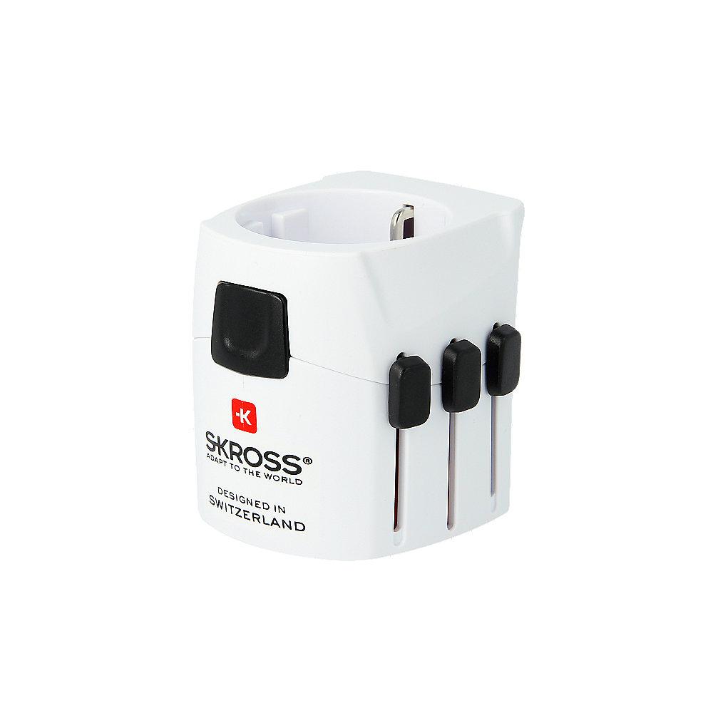 SKROSS World Adapter Pro Light 3-polig (6.3A) Reiseadapter, SKROSS, World, Adapter, Pro, Light, 3-polig, 6.3A, Reiseadapter