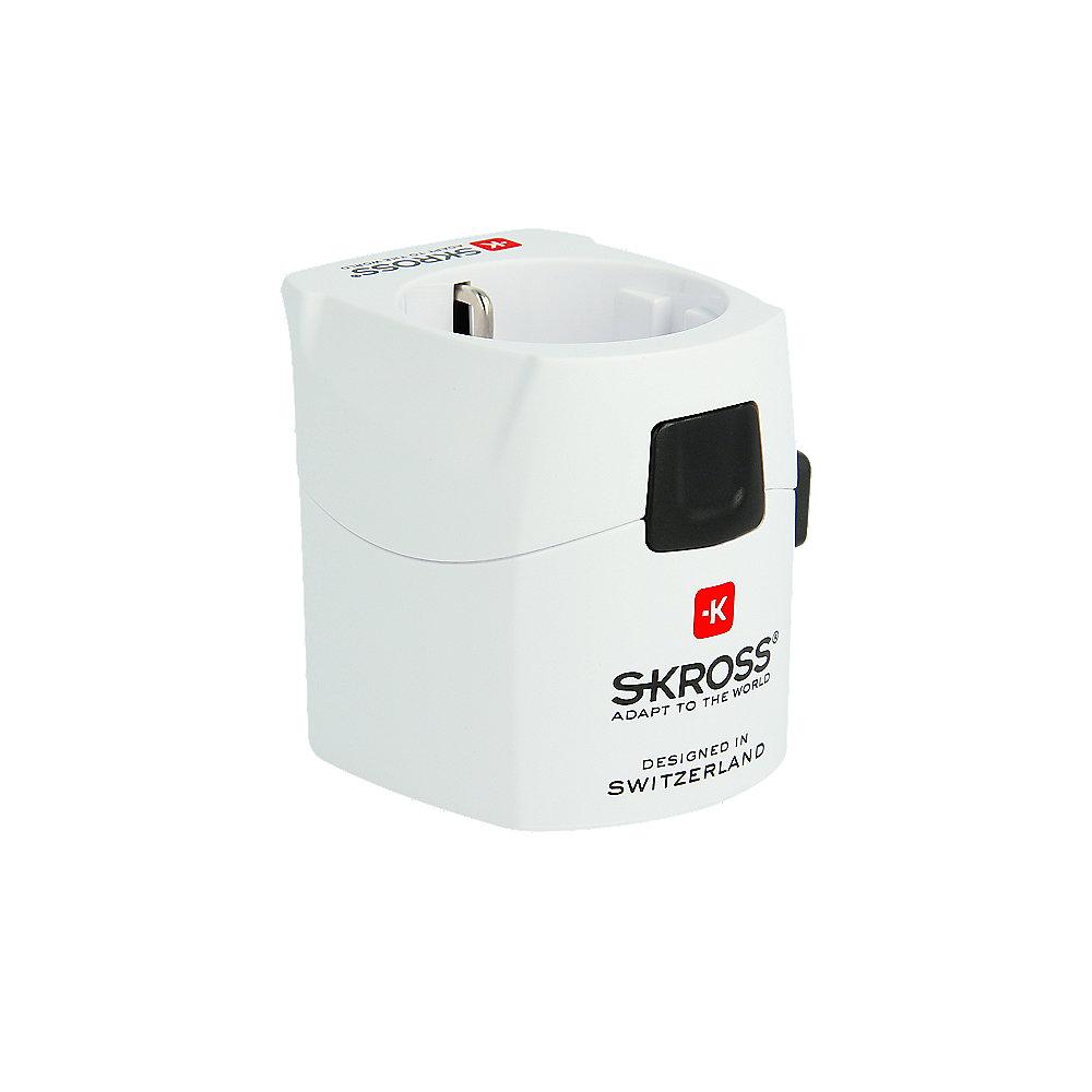 SKROSS World Adapter Pro Light 3-polig (6.3A) Reiseadapter, SKROSS, World, Adapter, Pro, Light, 3-polig, 6.3A, Reiseadapter