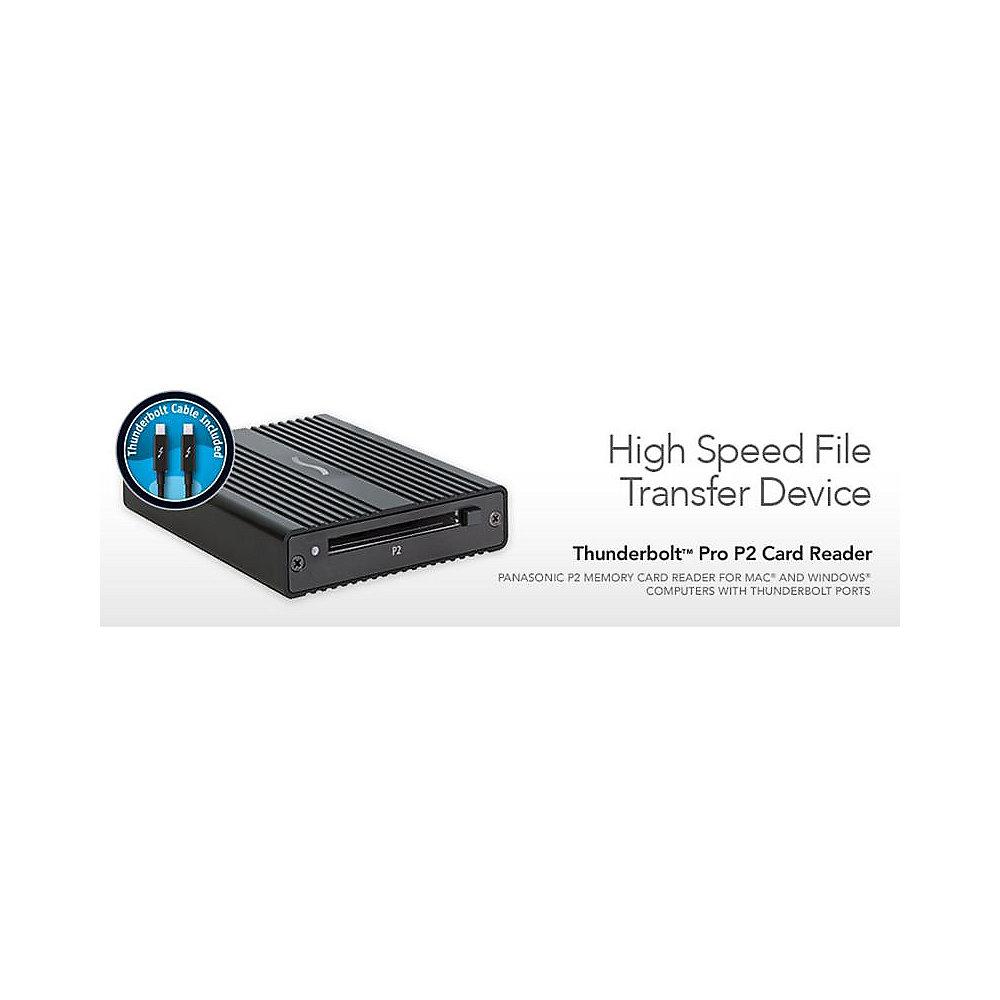 Sonnet Thunderbolt Pro P2 Katenleser P2 HD und P2 VariCam, Sonnet, Thunderbolt, Pro, P2, Katenleser, P2, HD, P2, VariCam