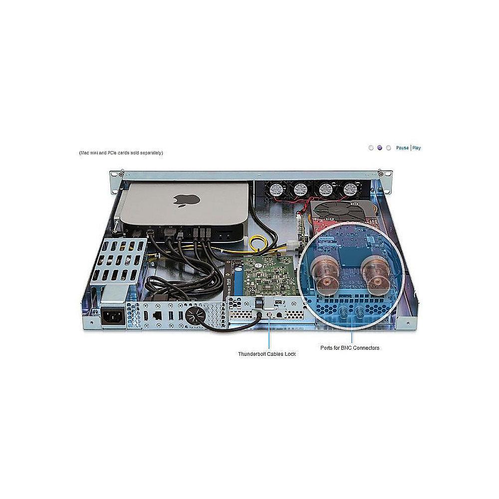 Sonnet xMAC mini Server PCIe 2.0 Expansion 1U RM 2x Thunderbolt, Sonnet, xMAC, mini, Server, PCIe, 2.0, Expansion, 1U, RM, 2x, Thunderbolt