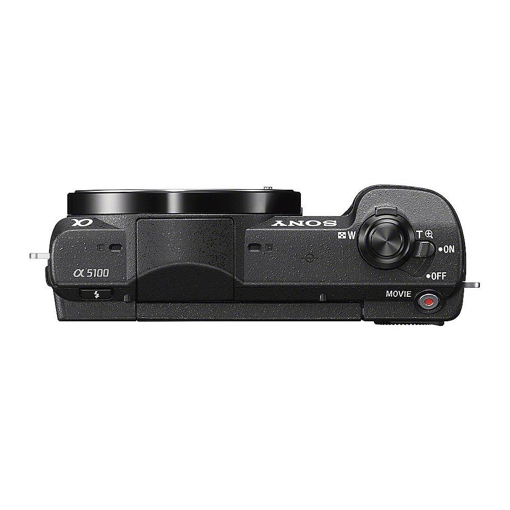 Sony Alpha 5100 Gehäuse Systemkamera schwarz (ILCE5100B.CEC)