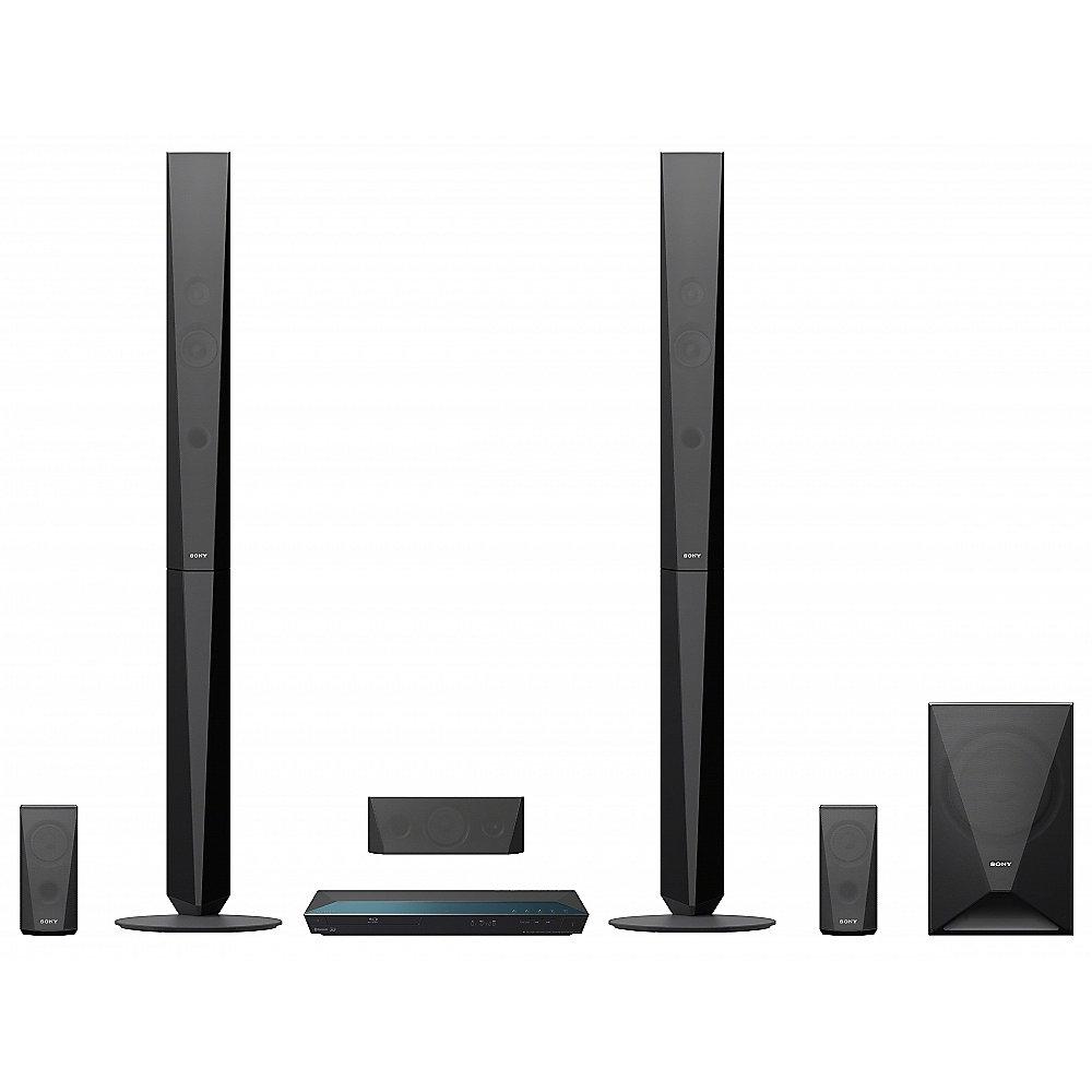 Sony BDV-E4100 5.1 3D Full HD Blu-ray Heimkinosystem mit WLAN und NFC schwarz, Sony, BDV-E4100, 5.1, 3D, Full, HD, Blu-ray, Heimkinosystem, WLAN, NFC, schwarz