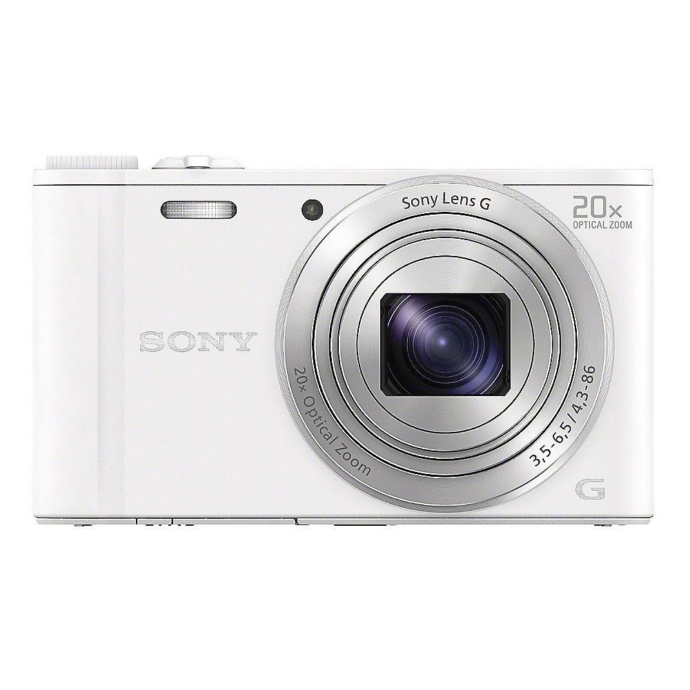 Sony Cyber-shot DSC-WX350 Digitalkamera weiß