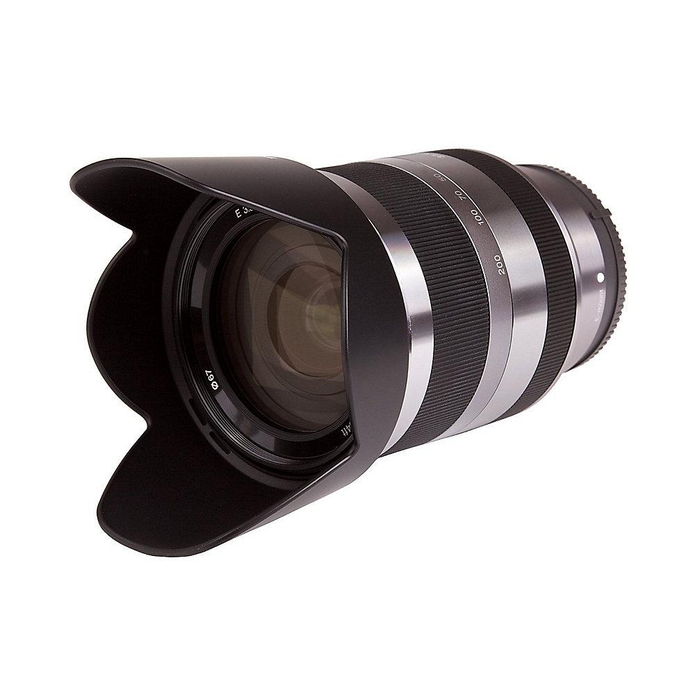 Sony E 18-200mm f/3.5-6.3 OSS Tele-Zoomobjektiv (SEL-18200)