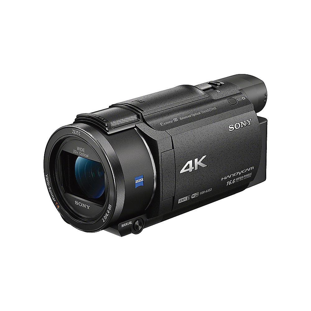 Sony FDR-AX53 4K UHD Camcorder, Sony, FDR-AX53, 4K, UHD, Camcorder