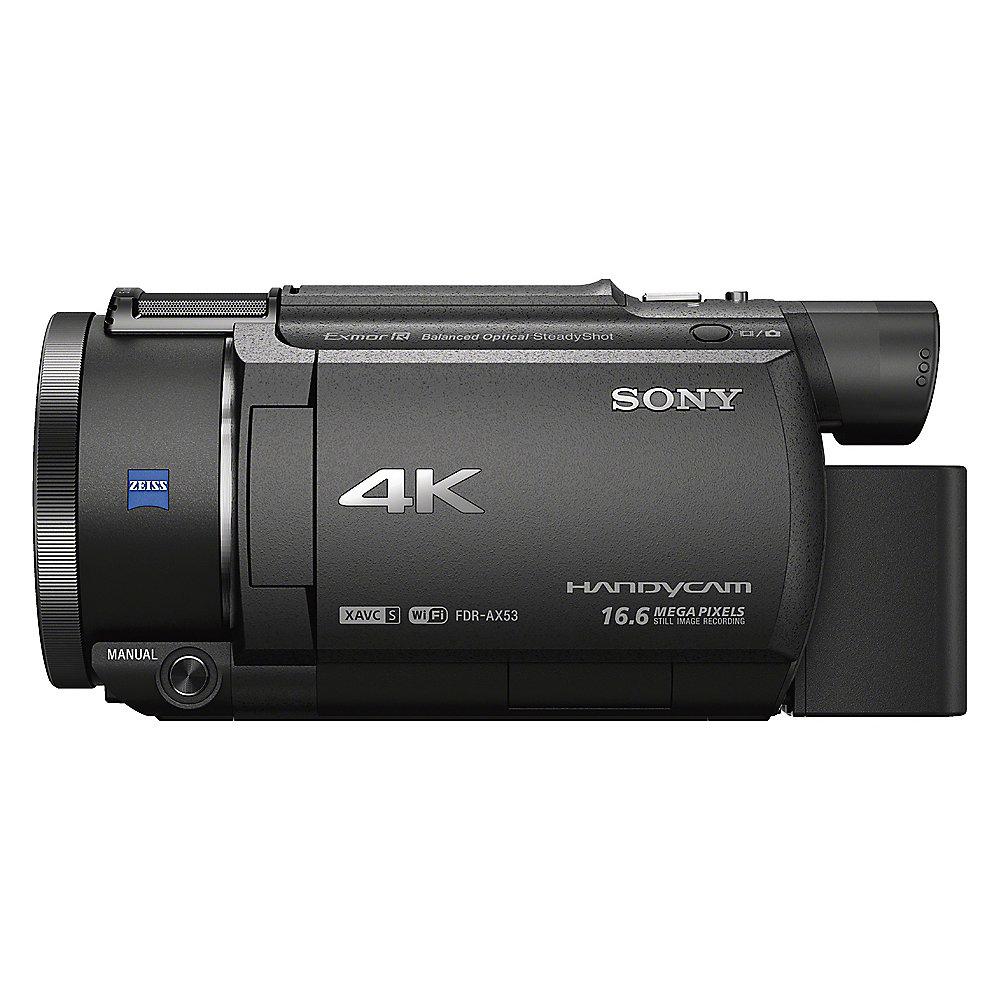 Sony FDR-AX53 4K UHD Camcorder, Sony, FDR-AX53, 4K, UHD, Camcorder