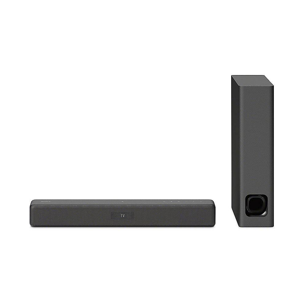 Sony HT-MT500 2.1-Kanal-Soundbar mit Bluetooth WLAN NFC kabellosem Sub schwarz