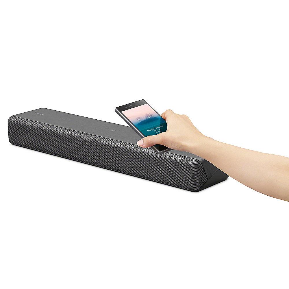 Sony HT-MT500 2.1-Kanal-Soundbar mit Bluetooth WLAN NFC kabellosem Sub schwarz