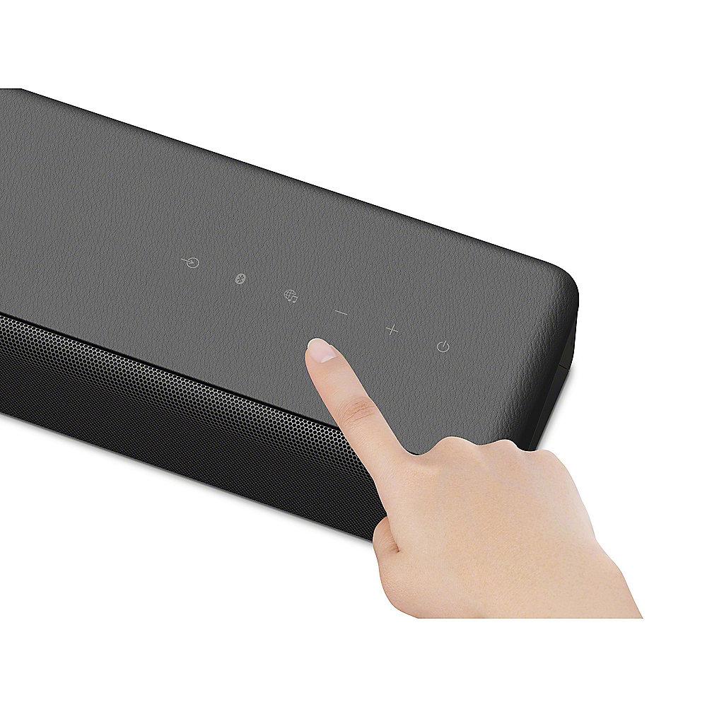 Sony HT-MT500 2.1-Kanal-Soundbar mit Bluetooth WLAN NFC kabellosem Sub schwarz