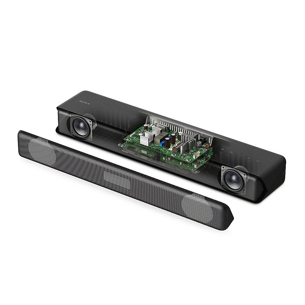 Sony HT-MT500 2.1-Kanal-Soundbar mit Bluetooth WLAN NFC kabellosem Sub schwarz, Sony, HT-MT500, 2.1-Kanal-Soundbar, Bluetooth, WLAN, NFC, kabellosem, Sub, schwarz