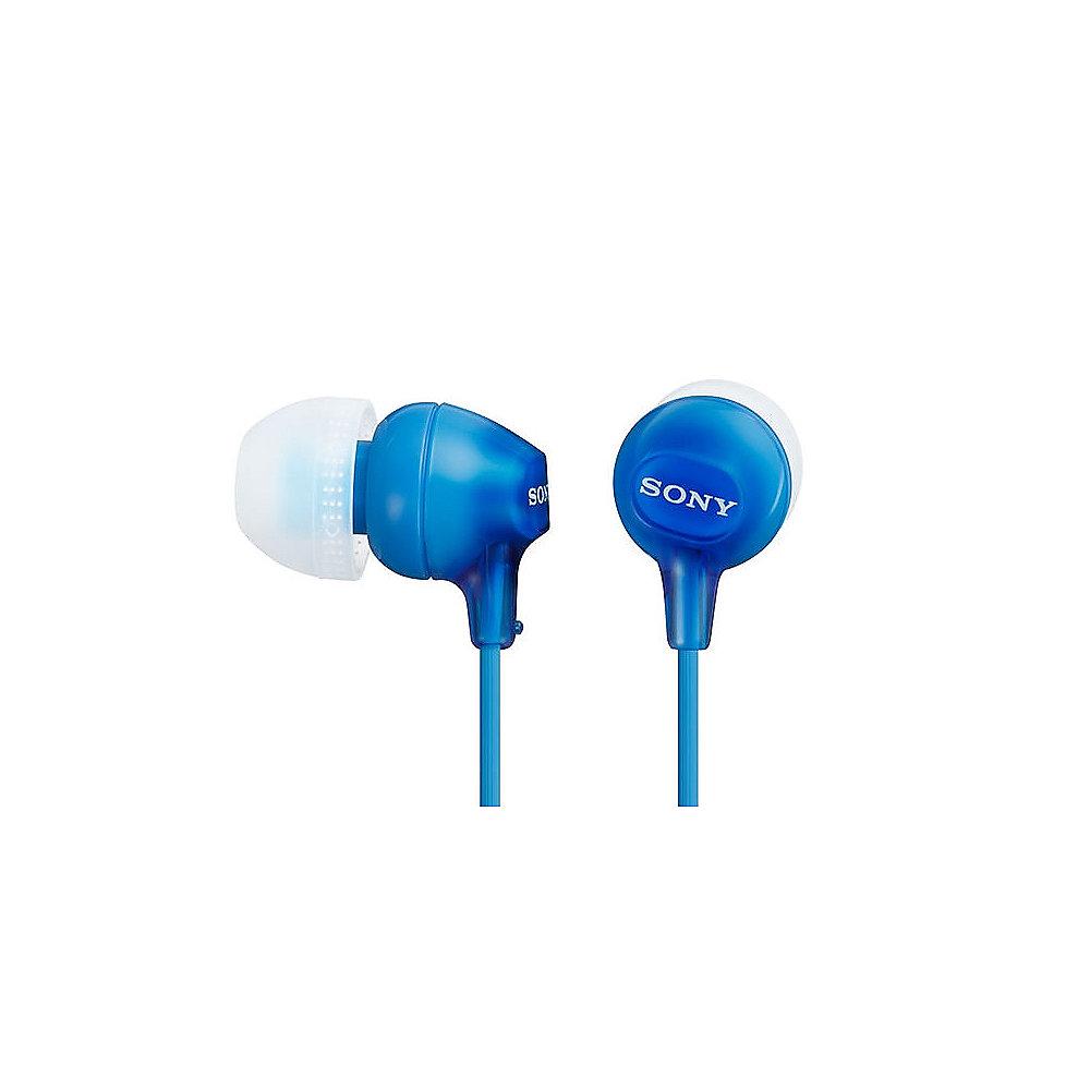 Sony MDR-EX15LPLI In Ear Kopfhörer - Blau