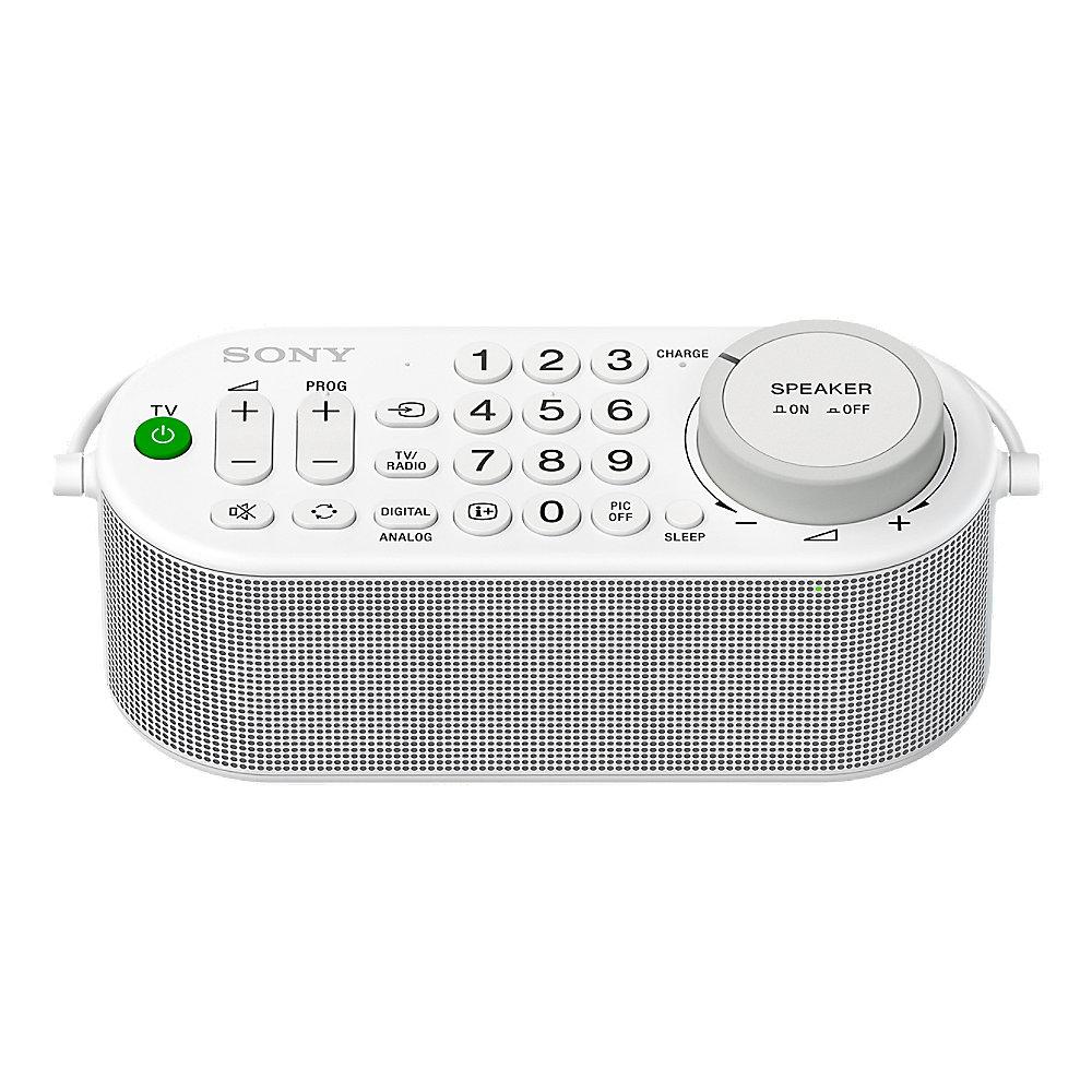 Sony SRS-LSR100 drahtloser TV-Zusatzlautsprecher mit Akku spritzwasserfest weiß