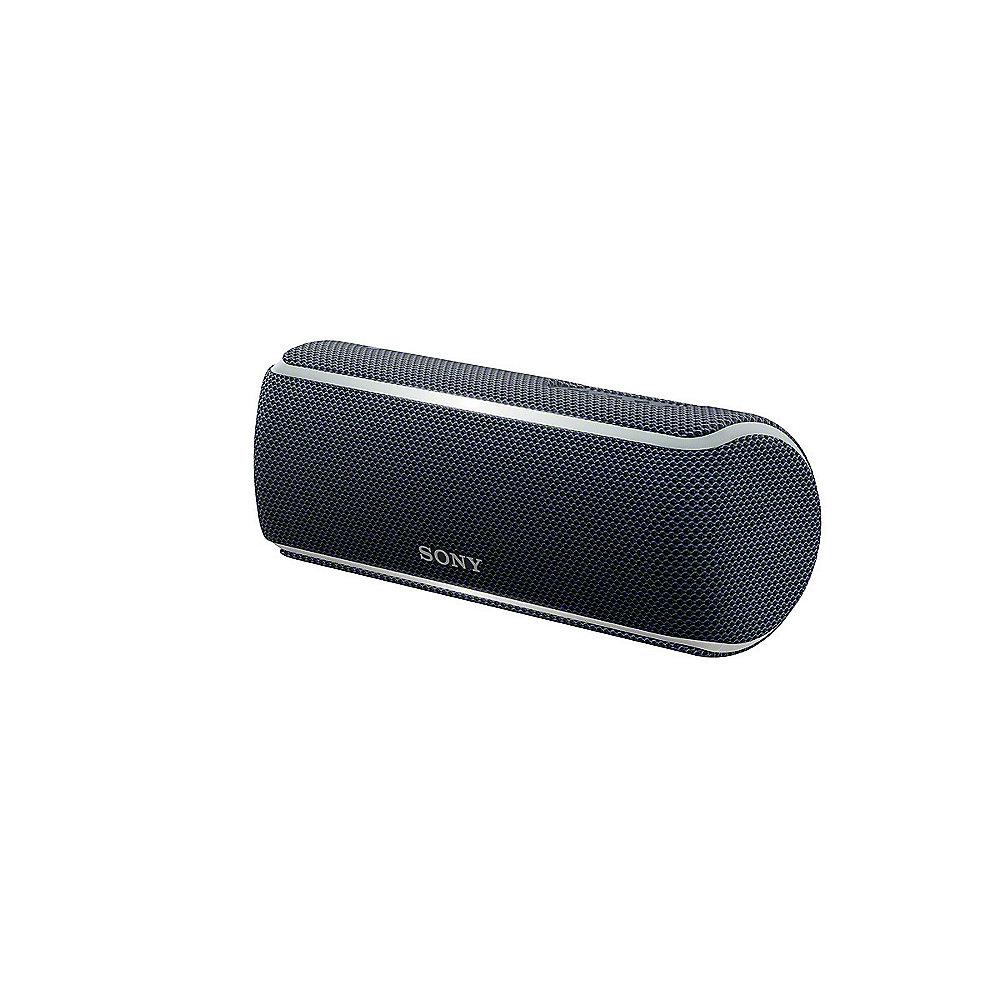 Sony SRS-XB21 tragbarer Lautsprecher (wasserabweisend, NFC, Bluetooth) schwarz