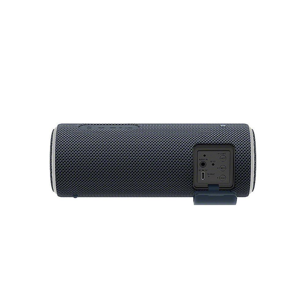 Sony SRS-XB21 tragbarer Lautsprecher (wasserabweisend, NFC, Bluetooth) schwarz, Sony, SRS-XB21, tragbarer, Lautsprecher, wasserabweisend, NFC, Bluetooth, schwarz
