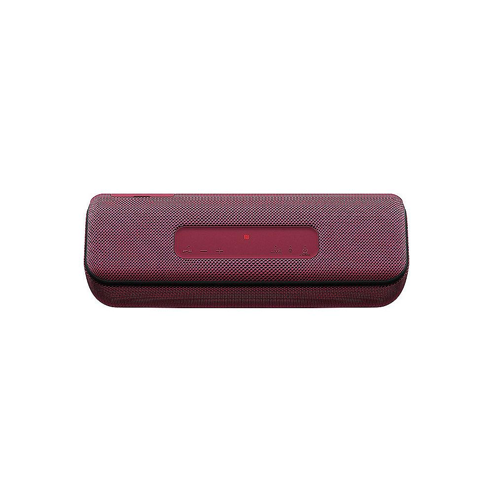 Sony SRS-XB41 tragbarer Lautsprecher (wasserabweisend, NFC, Bluetooth) rot, Sony, SRS-XB41, tragbarer, Lautsprecher, wasserabweisend, NFC, Bluetooth, rot