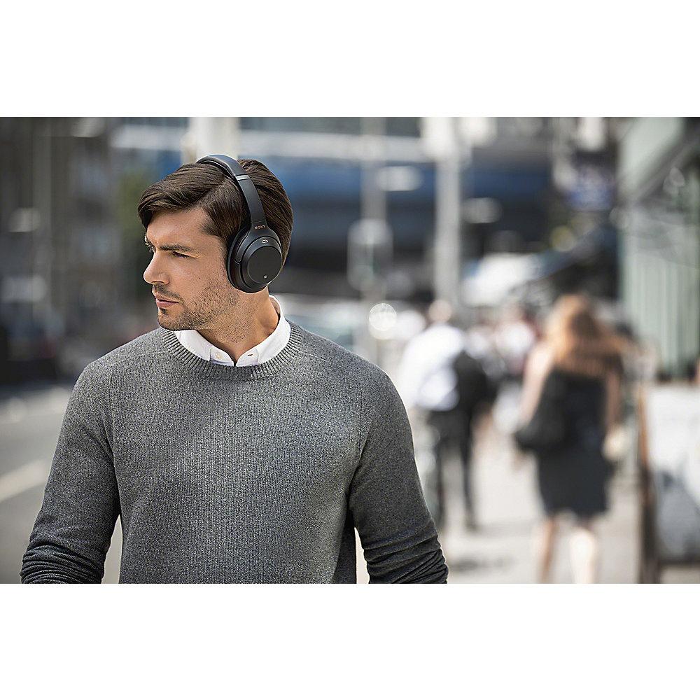 Sony WH-1000XM3 Schwarz Over Ear Kopfhörer mit Noise Cancelling und Bluetooth