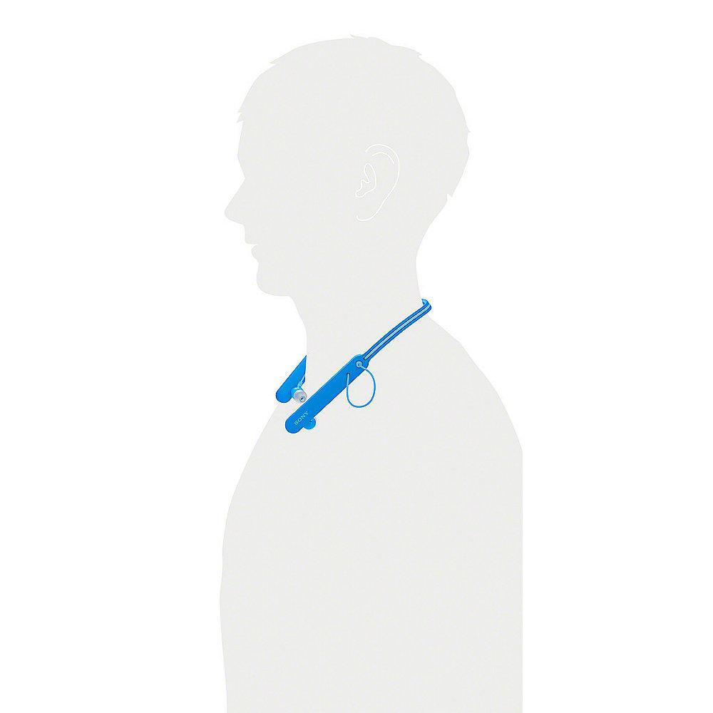 Sony WI-C400 Bluetooth In Ear Kopfhörer Neckband NFC Headset blau