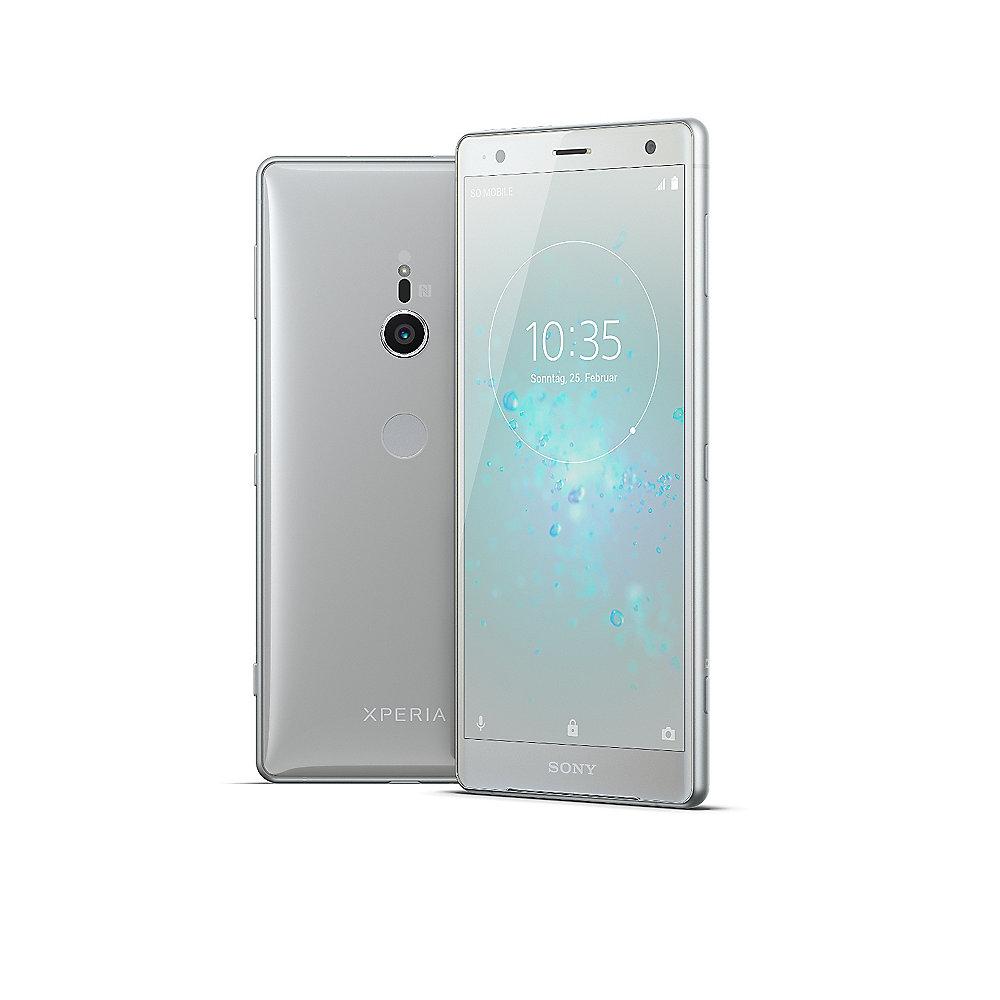 Sony Xperia XZ2 liquid silver Android 8 Smartphone