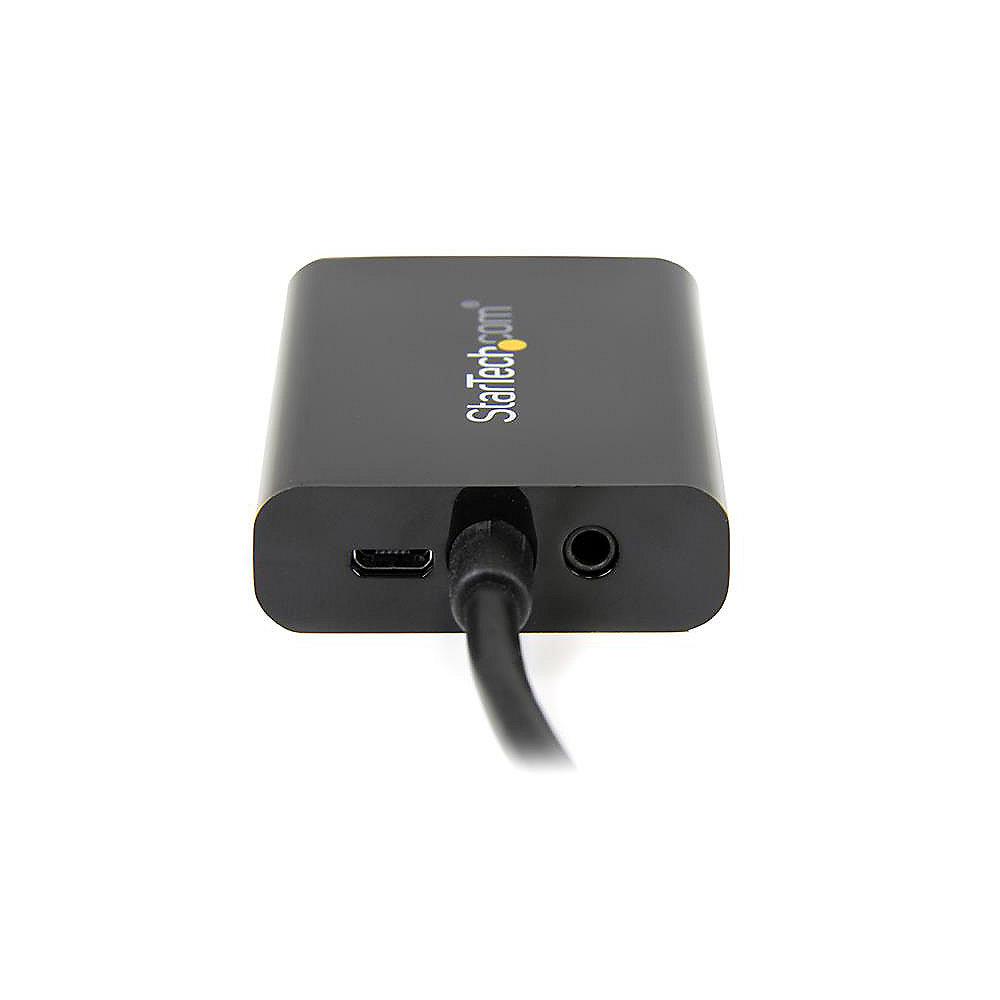 Startech HDMI zu VGA Adapter mit USB micro-B   Audio St./Bu. schwarz