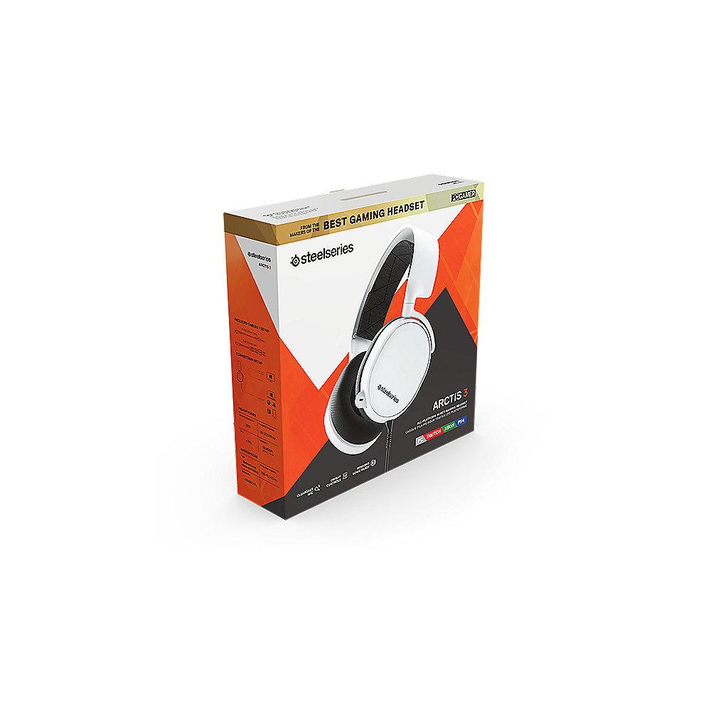 SteelSeries Arctis 3 2019 Edition 7.1 Gaming Headset weiß