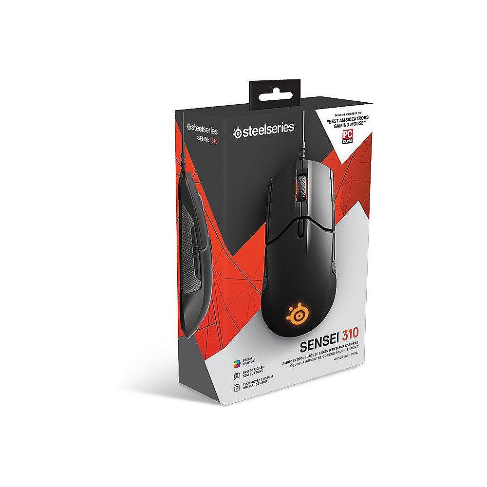 SteelSeries Sensei 310 optische Gaming Maus schwarz