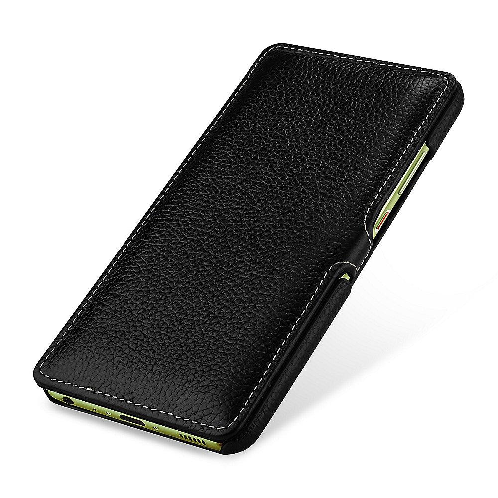 StilGut Book Type mit Clip für Huawei P10 schwarz