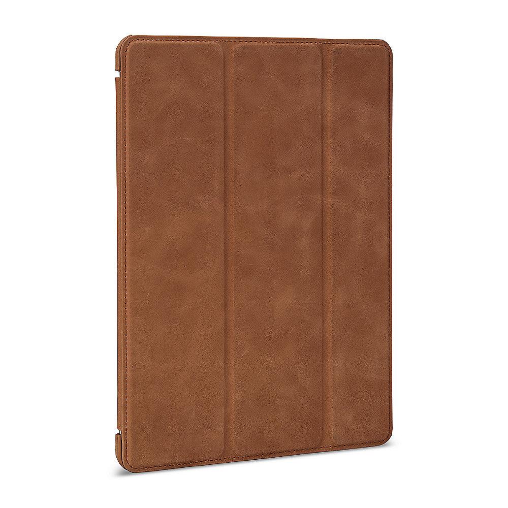 Stilgut Hülle Couverture für Apple iPad Pro 10.5 zoll (2017), cognac vintage