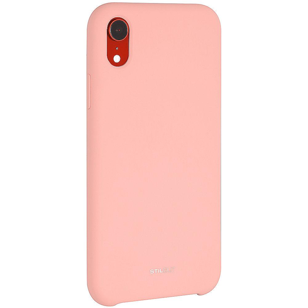 StilGut Liquid Silicon Case für Apple iPhone XR pink B07GYHPKRP