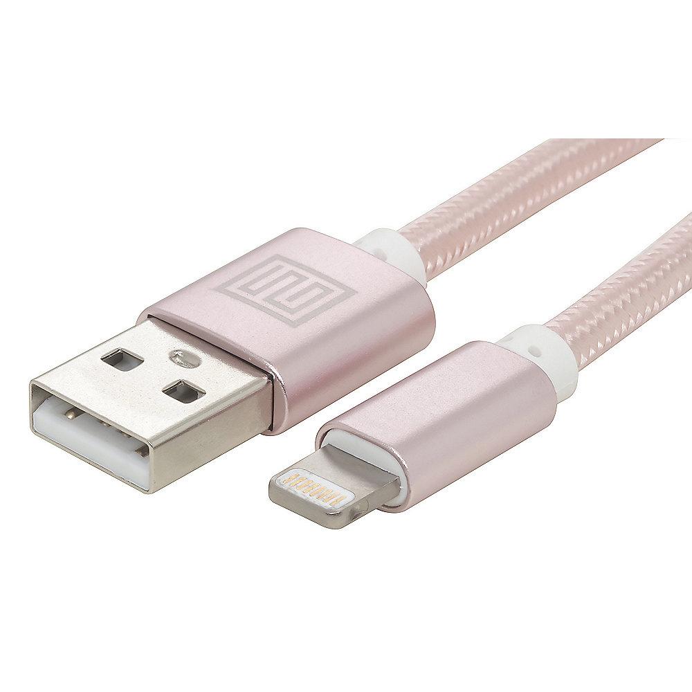 StilGut Premium-Lightning Kabel 2m, roségold