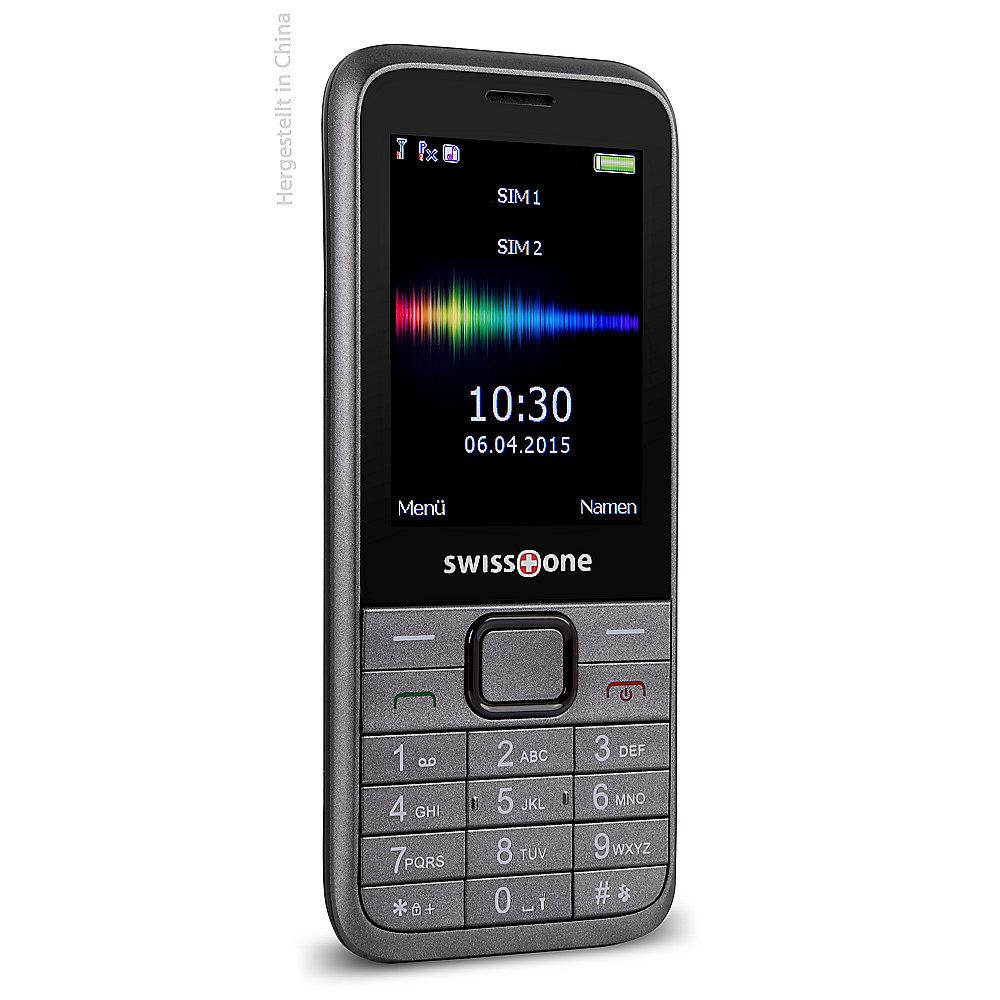 swisstone SC 560 Dual-SIM grau 1,3MP GSM Mobiltelefon