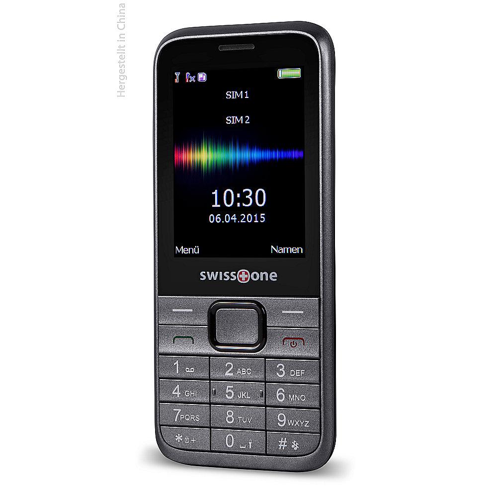 swisstone SC 560 Dual-SIM grau 1,3MP GSM Mobiltelefon