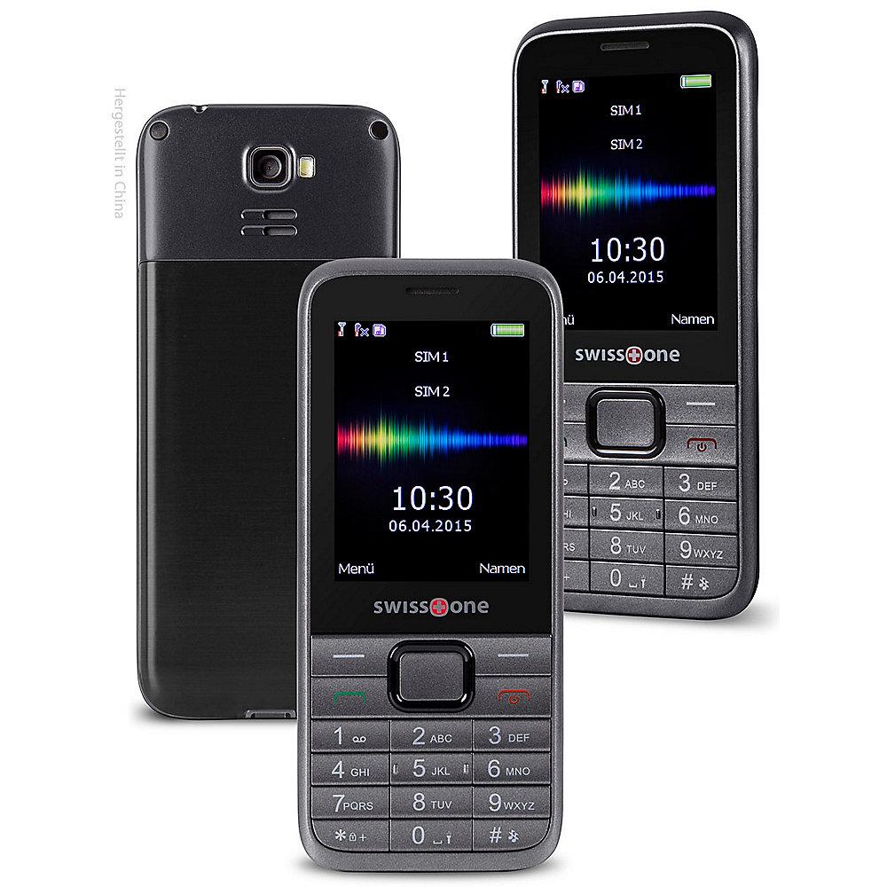 swisstone SC 560 Dual-SIM grau 1,3MP GSM Mobiltelefon, swisstone, SC, 560, Dual-SIM, grau, 1,3MP, GSM, Mobiltelefon