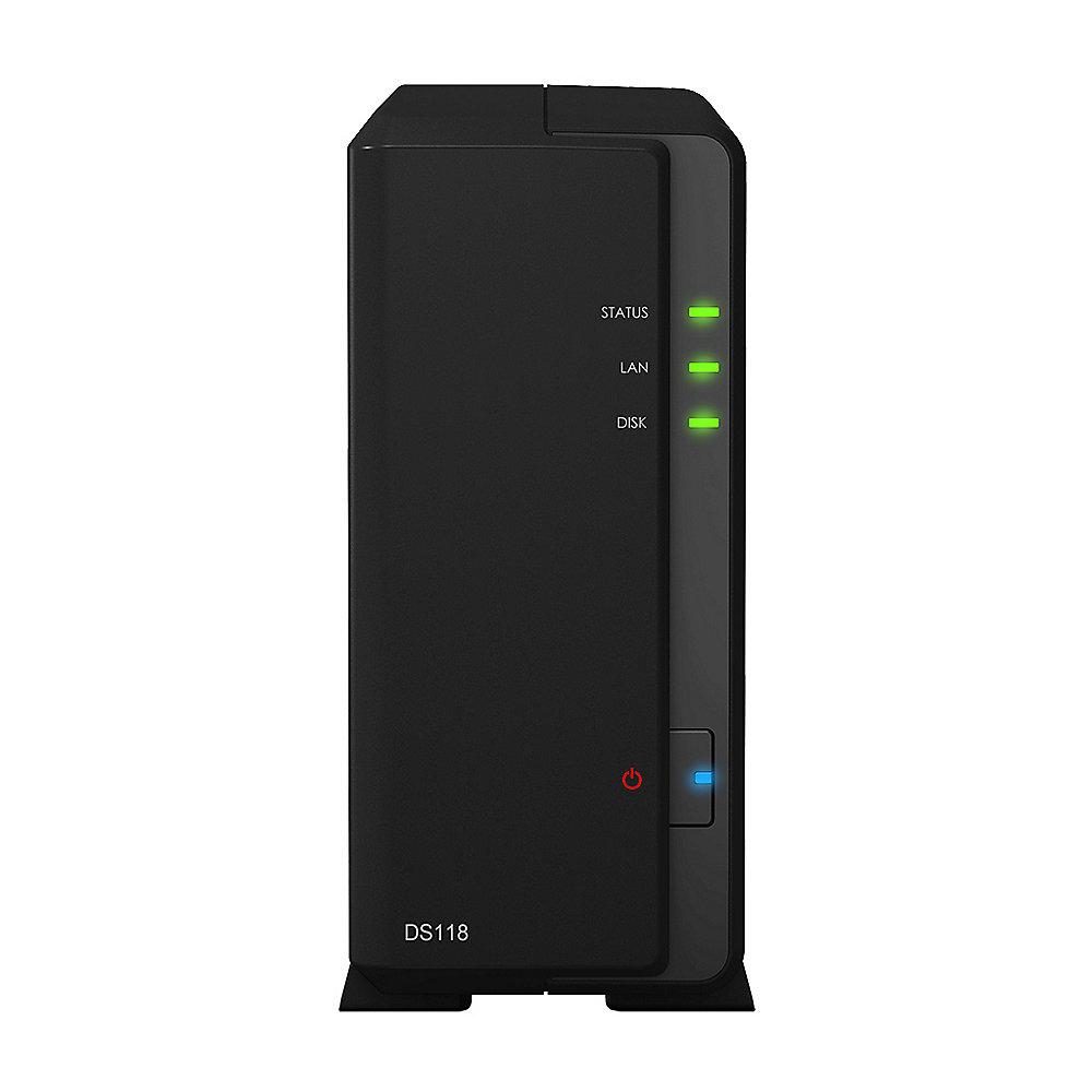 Synology DS118 NAS System 1-Bay 1TB inkl. 1x 1TB Seagate ST1000VN002