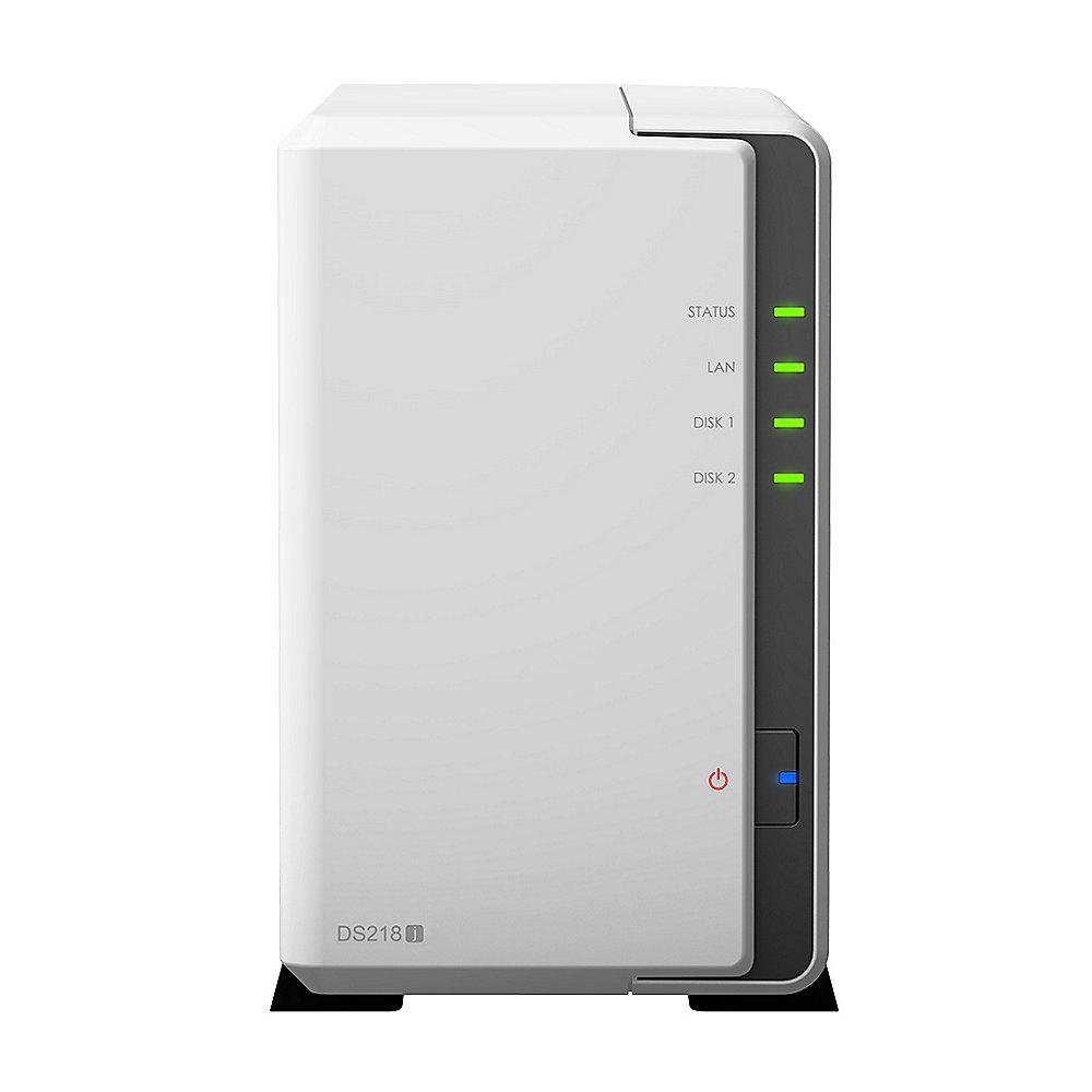 Synology DS218j NAS System 2-Bay 8TB inkl. 2x 4TB Seagate ST4000VN008, Synology, DS218j, NAS, System, 2-Bay, 8TB, inkl., 2x, 4TB, Seagate, ST4000VN008