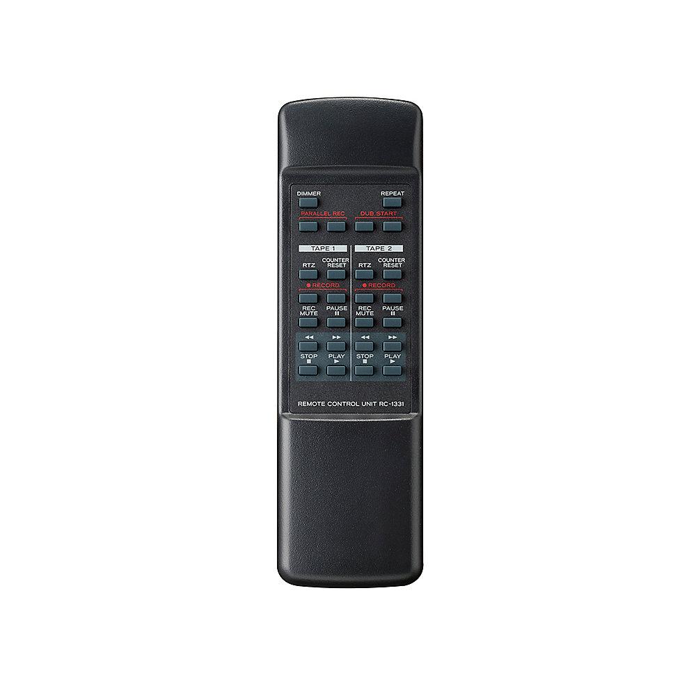 TEAC W-1200 Doppel-Kassettendeck mit USB-Ausgang schwarz