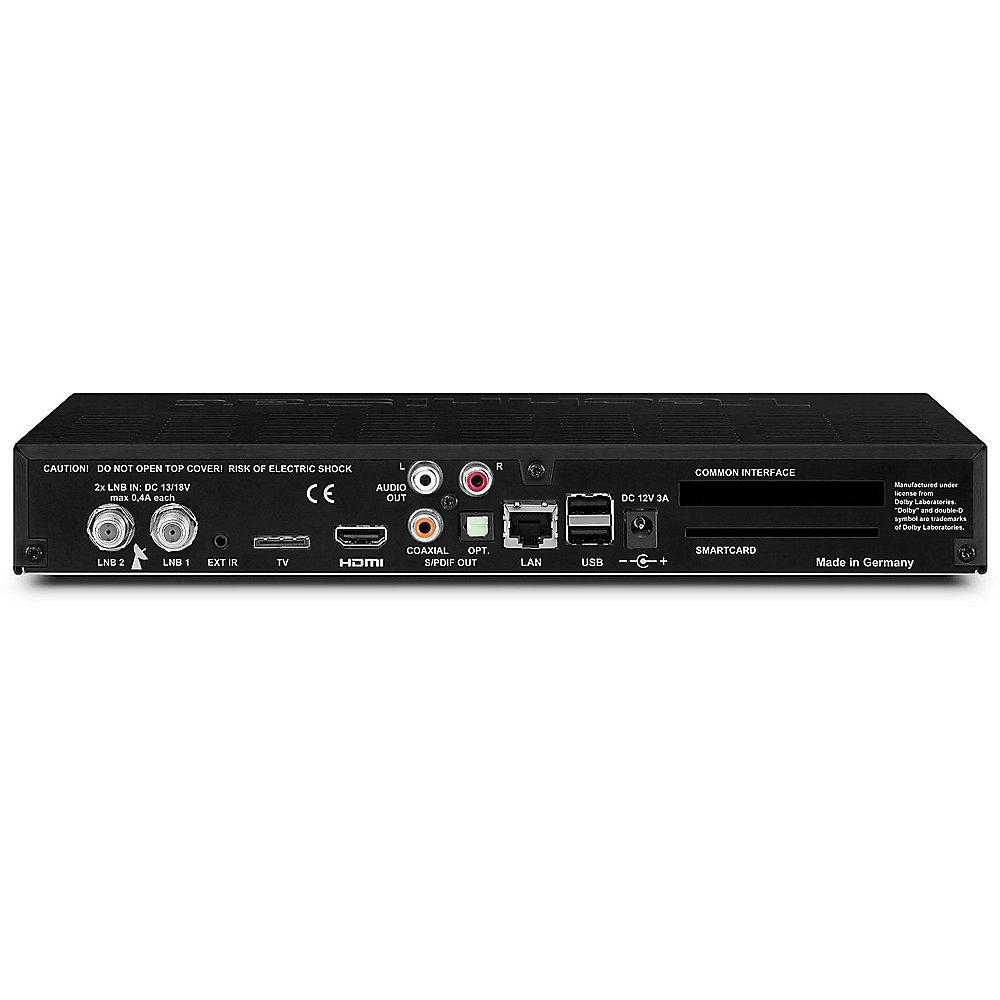 TechniSat Digit ISIO S2 - HDTV Twin-Satellitenreceiver Schwarz