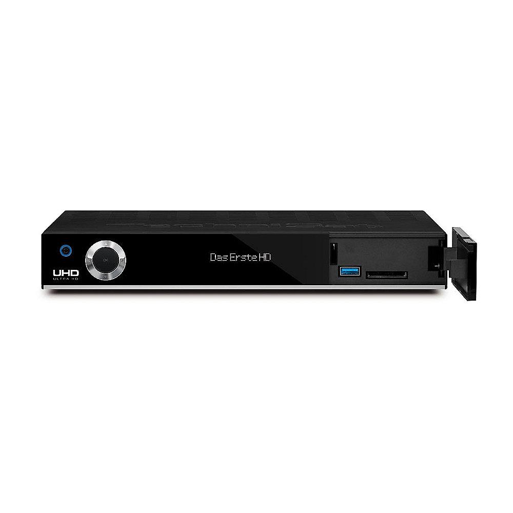 TechniSat Digit ISIO STC  - 4KTV Twin-Satellitenreceiver Schwarz