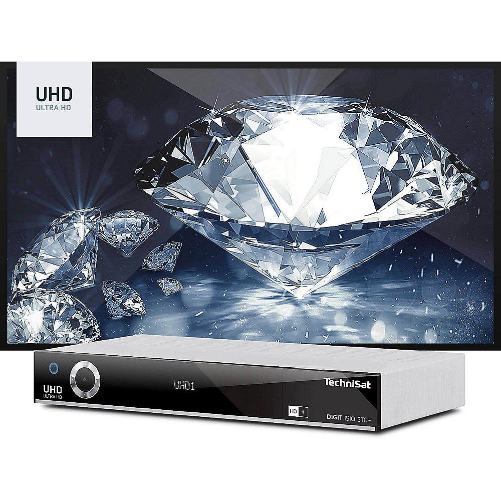 TechniSat Digit ISIO STC  UHD 4KTV DVB-Receiver silber