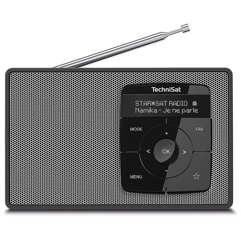 TechniSat DIGITRADIO 2, schwarz/silber UKW/DAB  Mono Bluetooth