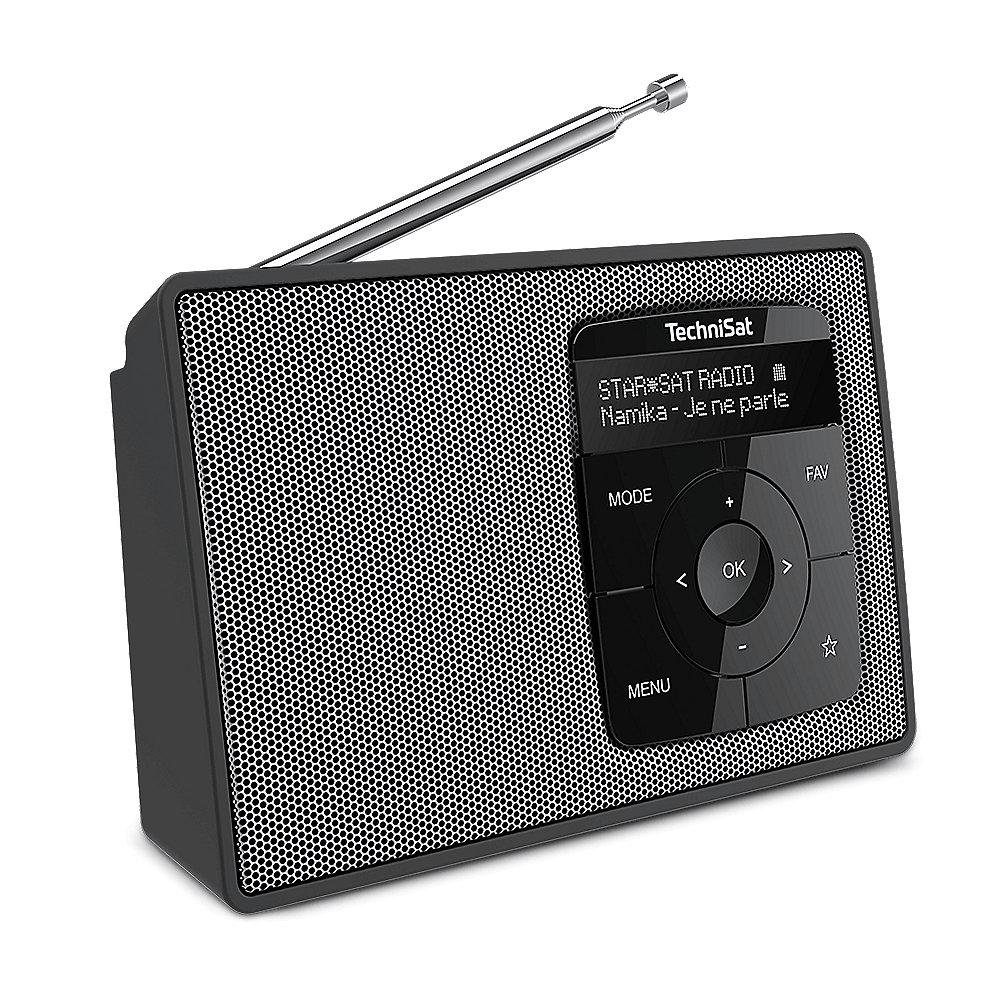 TechniSat DIGITRADIO 2, schwarz/silber UKW/DAB  Mono Bluetooth