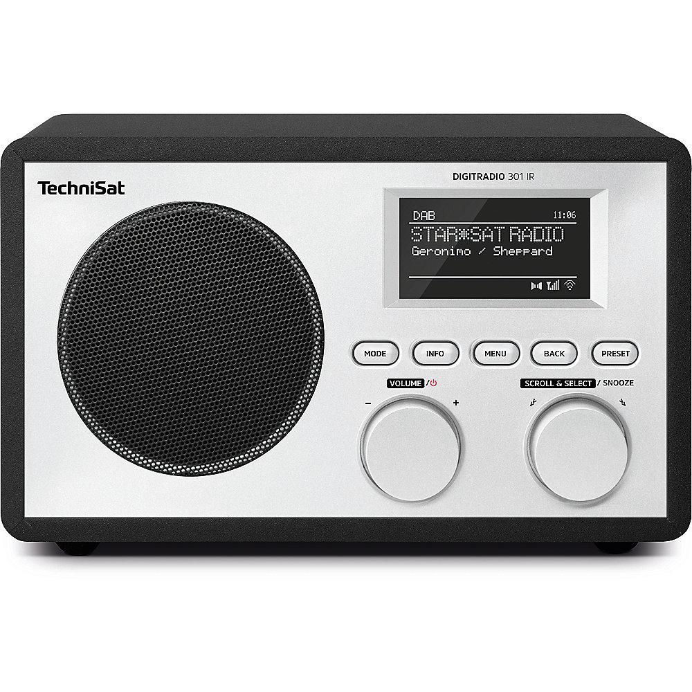 TechniSat DIGITRADIO 301 IR, schwarz, DAB /UKW/Internet-Radio, TechniSat, DIGITRADIO, 301, IR, schwarz, DAB, /UKW/Internet-Radio