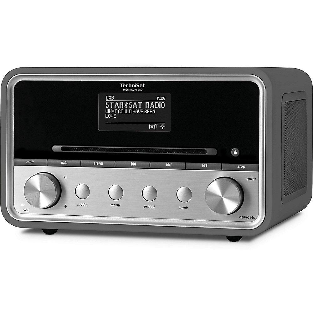 TechniSat DIGITRADIO 580 UKW/DAB  WLAN CD Multiroom anthrazit, TechniSat, DIGITRADIO, 580, UKW/DAB, WLAN, CD, Multiroom, anthrazit