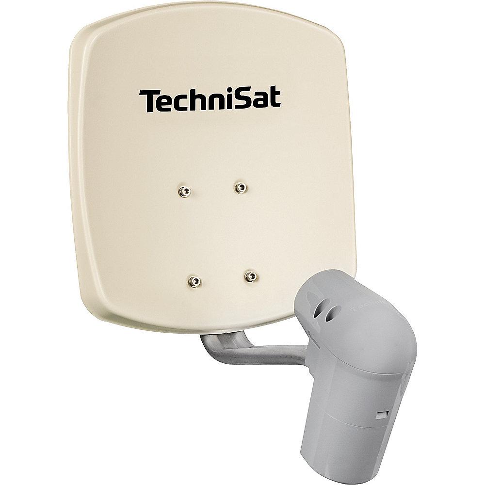 TechniSat SATMAN 33, UNYSAT-Twin-LNB, beige, DigitalSat-Antenne, TechniSat, SATMAN, 33, UNYSAT-Twin-LNB, beige, DigitalSat-Antenne