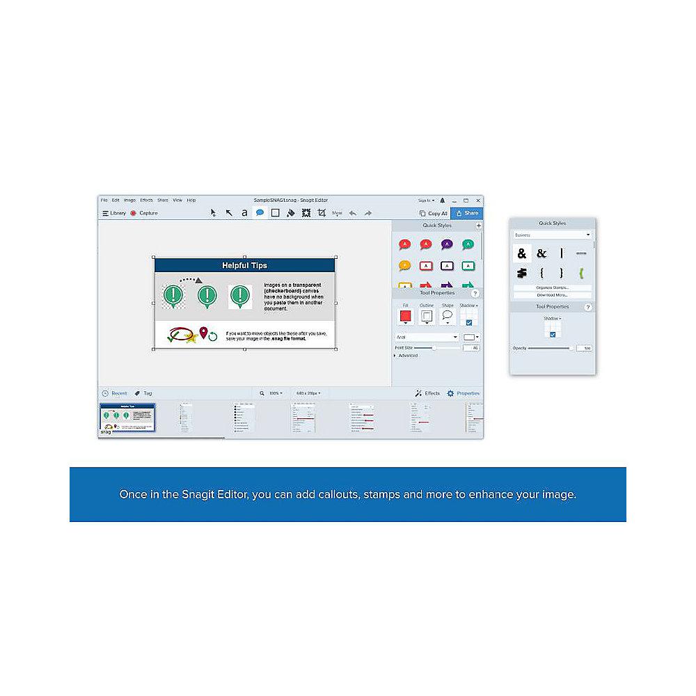 TechSmith SnagIt 18 25-99 User Mac/Win Lizenz