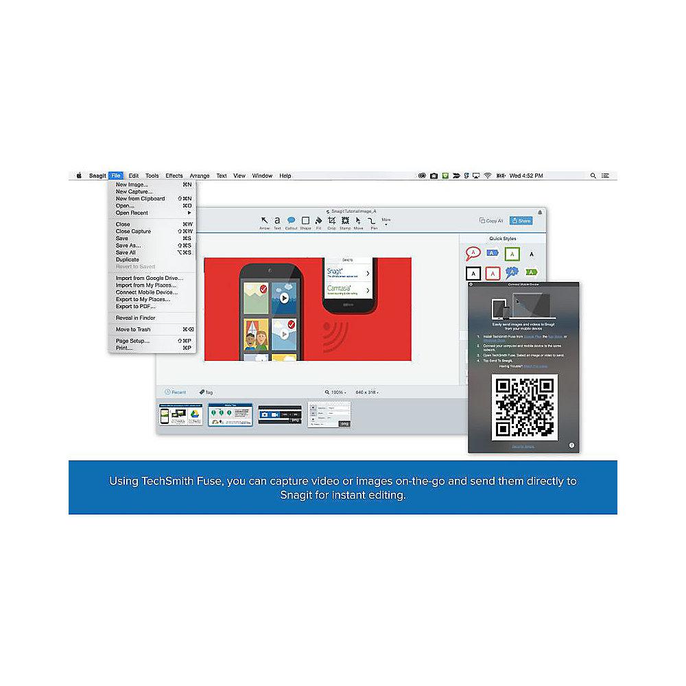 TechSmith SnagIt 18 25-99 User Mac/Win Lizenz