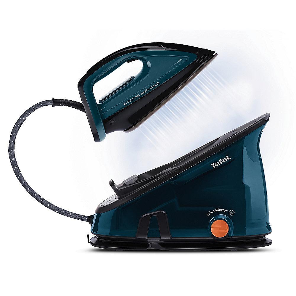 Tefal GV 6839 Effectis Anti-Calc Dampfbügelstation 6,5 bar schwarz/grün