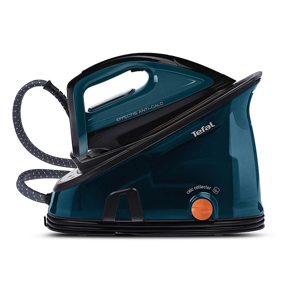 Tefal GV 6839 Effectis Anti-Calc Dampfbügelstation 6,5 bar schwarz/grün